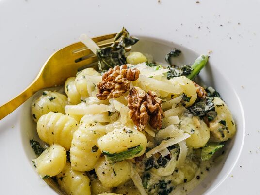 Gnocchi mit Spinat